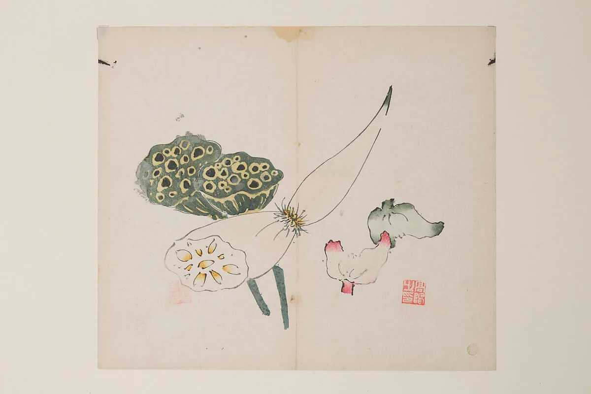 明 十竹齋書畫譜 四開|Page from Shi Zhu Zhai — Unknown