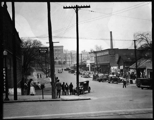 [Street Scene, Milledgeville, Georgia]