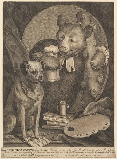 The Bruiser (Caricature of Charles Churchill)