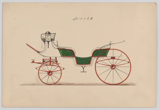Design for 6 seat Phaeton, no. 4062