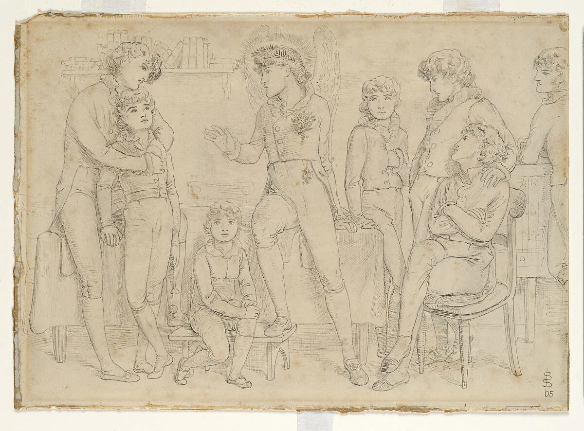 Love Among the Schoolboys — Simeon Solomon