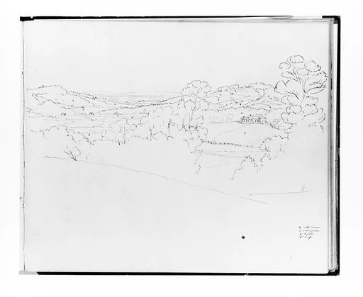 Panoramic Landscape (from Sketchbook)
