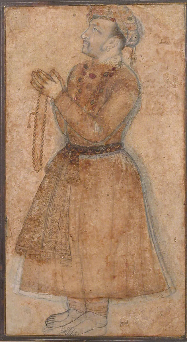 Portrait of Emperor Jahangir Praying — Unknown