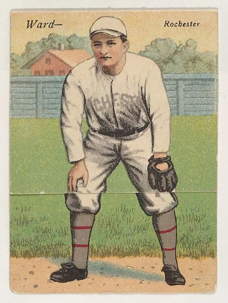 Ward, Rochester, from the Mecca Double Folder series (T201) — Mecca Cigarettes