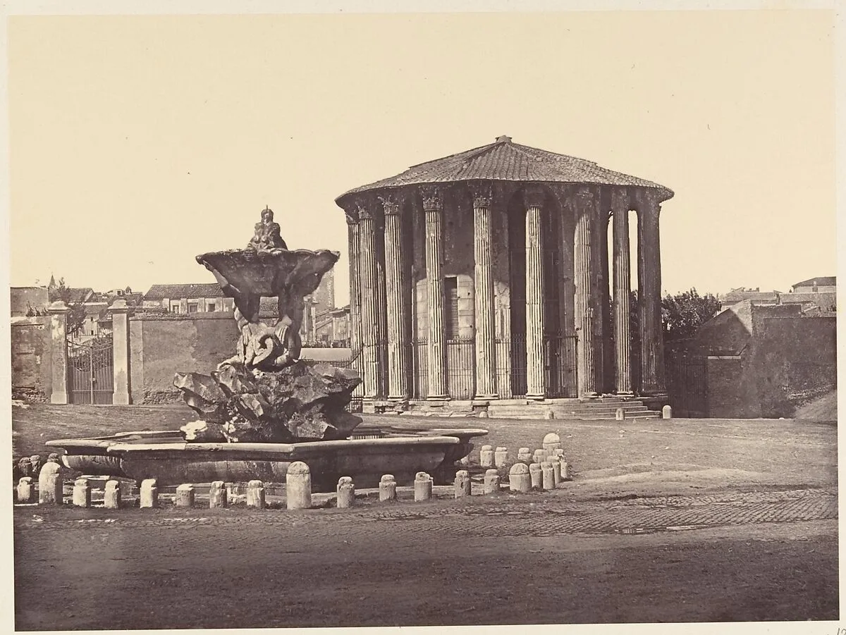 Tempio di Vesta — Eugène Constant