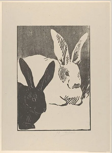 Rabbits (Les Lapins) — Henri-Charles Guérard|André Marty