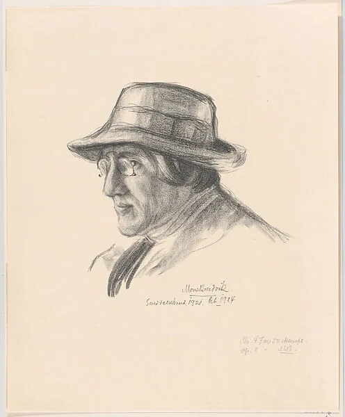 Portrait of the Norwegian Artist, Nikolai Astrup — Nikolai Astrup|Mons Breidvik