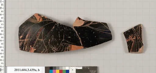 Terracotta fragments of a neck-amphora (jar)