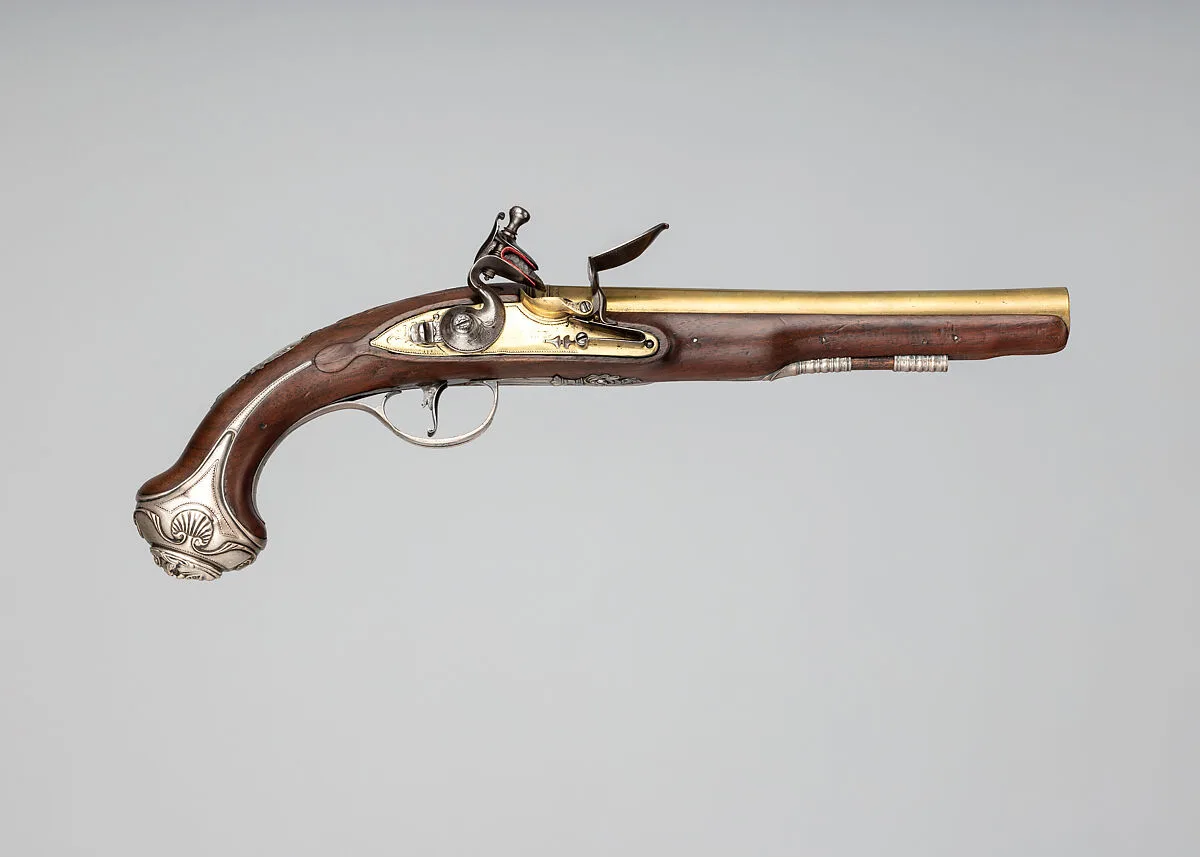 Flintlock Pistol — John Hall|John King
