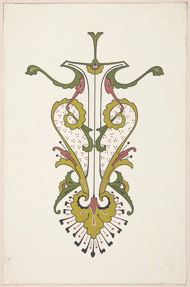Design drawing — Christopher Dresser