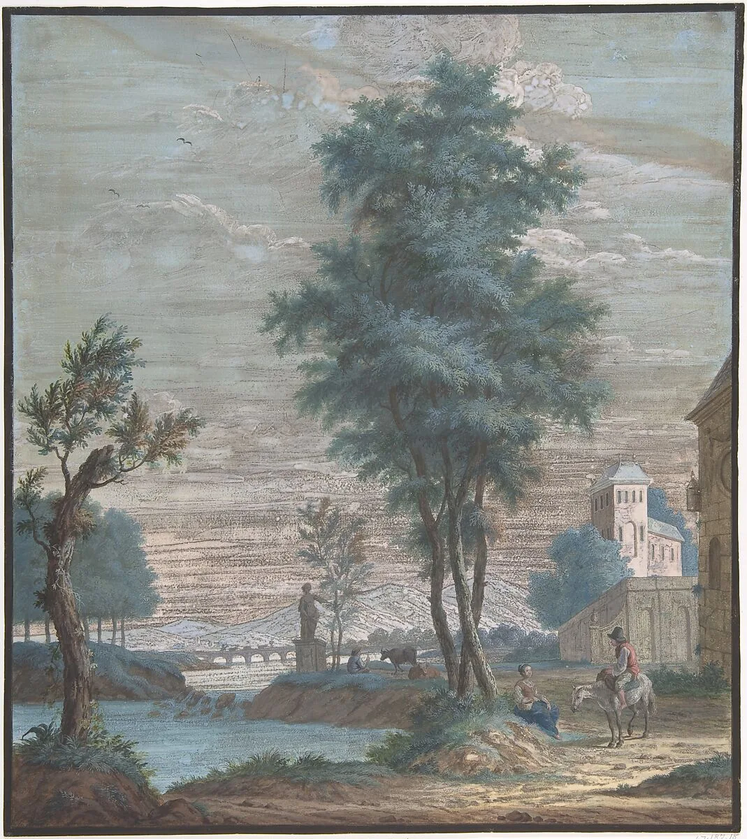 Italian Lanscape — Pieter de Groot