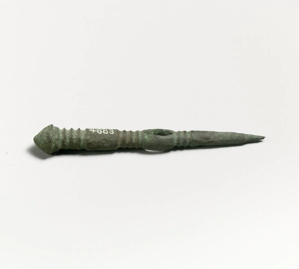 Bronze eyelet-type pin — Unknown
