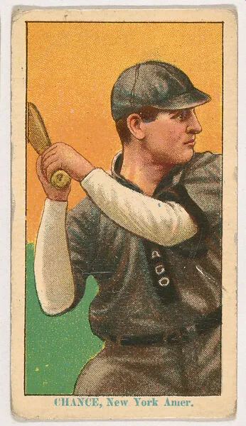 Frank Chance, New York, from Coupon Cigarettes Baseball Issue, 1914-1916 — Coupon Cigarettes