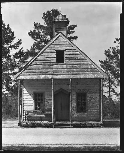 [Wooden Church, Near Beaufort, South Carolina]
