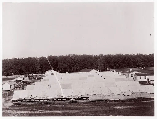 [Tent Wards, Harewood Hospital, Near Washington, D.C.]