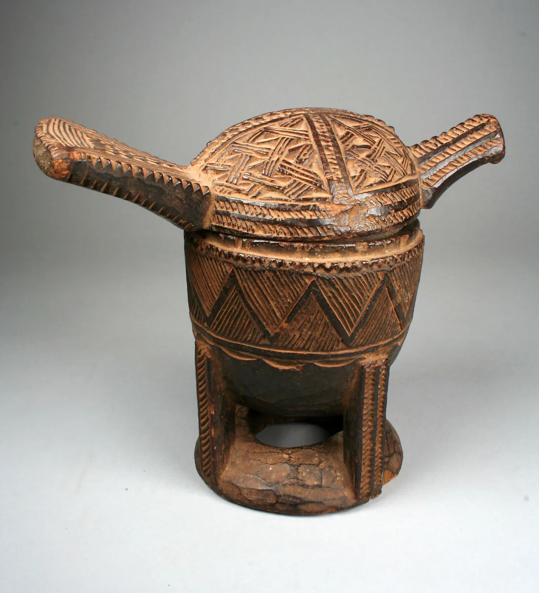 Lidded Vessel: Bird — Unknown