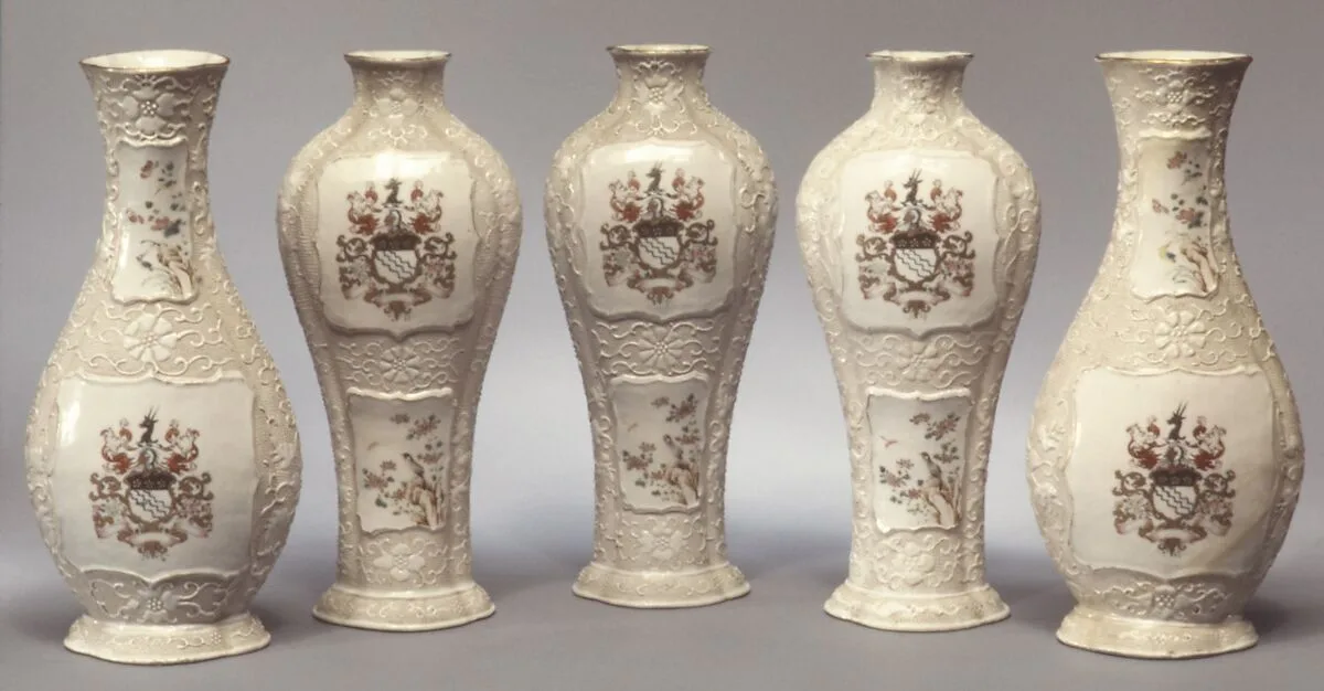 Vase (part of a garniture) — Unknown