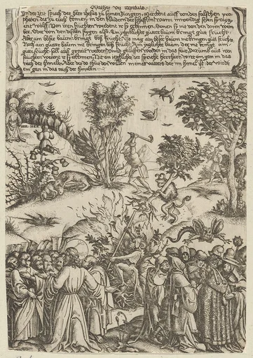 Christ Denouncing False Prophets and Pharisees: Illustration to Matthew 7: 15-21