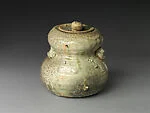 辻村史朗作 伊賀瓢形水指|Gourd-shaped water jar (mizusashi)
