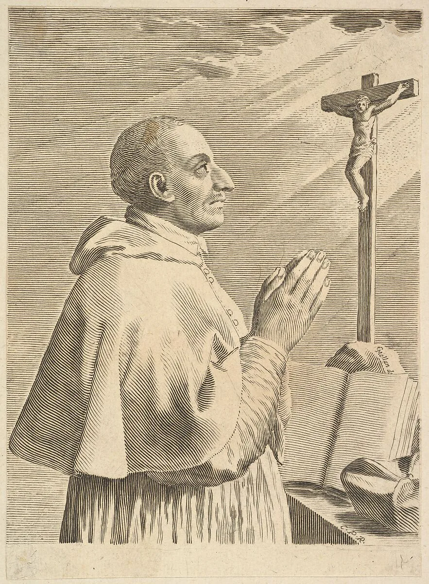 St. Charles Borromeo — Claude Mellan