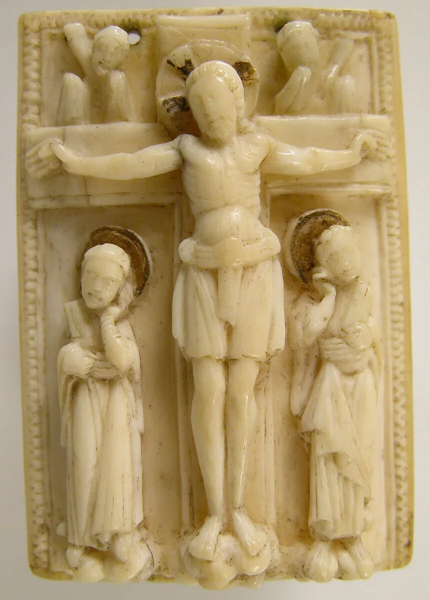 Ivory Plaque with the Crucifixion — Unknown