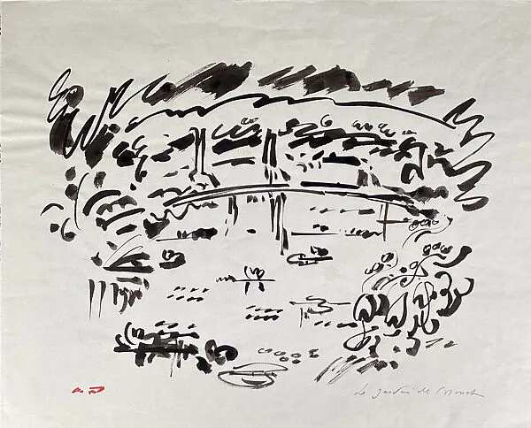 The Garden of Monet — André Masson