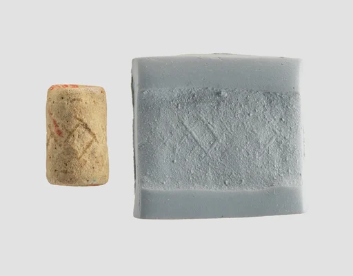 Cylinder seal with geometric design