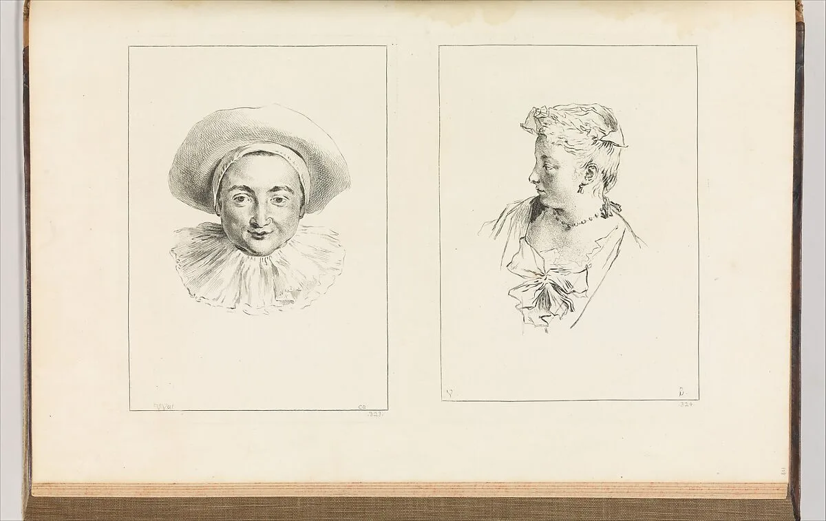Figures de Differents caracteres, de Paysages . . .Volume II — Antoine Watteau|Girard Audran|François I Chéreau