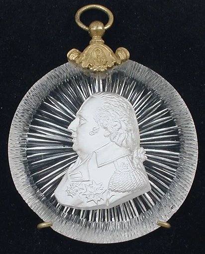 Louis XVIII (1755–1824) wearing star of the Order of St. Esprit