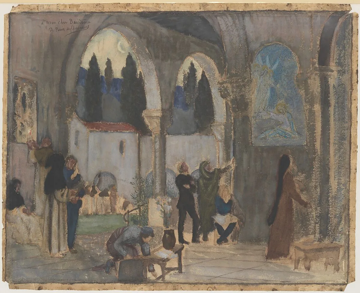 Christian Inspiration — Pierre Puvis de Chavannes