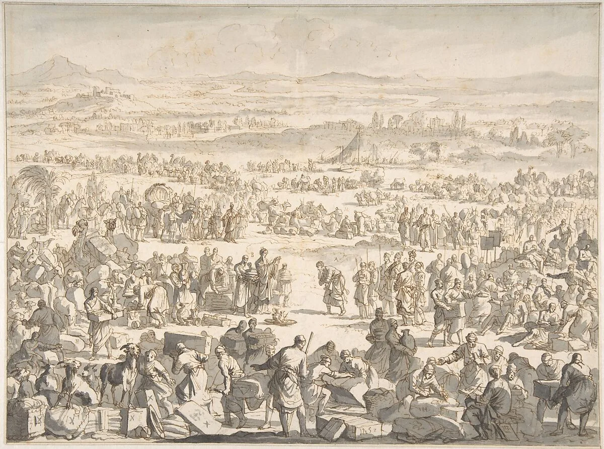 Melchizedek Blessing Abraham — Jan Luyken