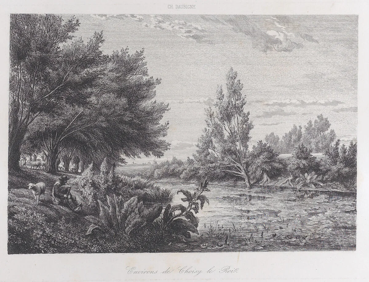Environs de Choisy-le-Roi — Charles-François Daubigny