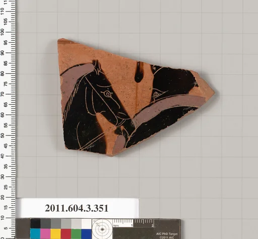 Terracotta fragment of a neck-amphora (jar)