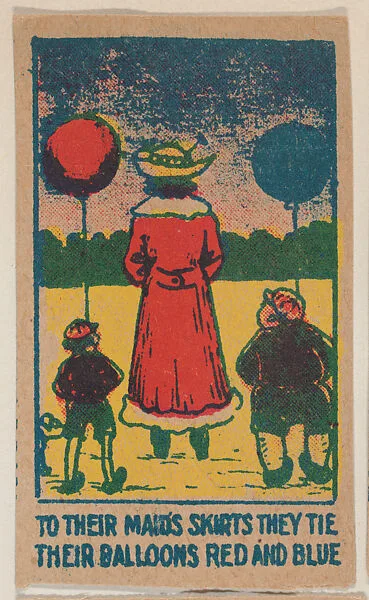 Trade card from the Fat and Skinny Their Little Pup Too series (W500) — Unknown