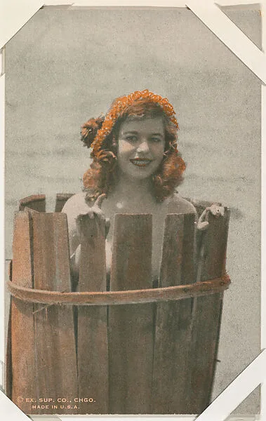 Actress in barrel (W423) — Unknown