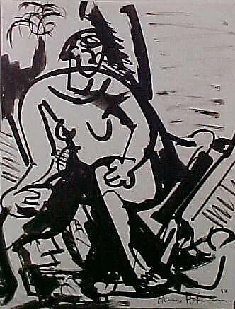 Untitled (Figure Study) — Hans Hofmann