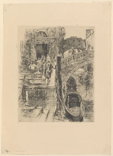 Bridge of Sighs, Venice (First Plate)