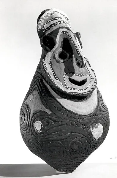 Head for Yam Ceremony (Yena or Was Au) — Kwanggi, Kalaba|Artists of Mariwai Village