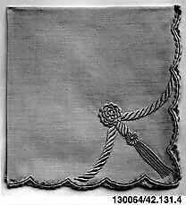 "Cord and Tassel" Napkin — Vera Way Marghab