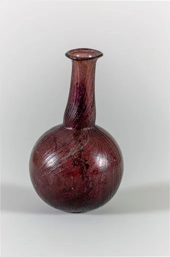 Glass perfume bottle