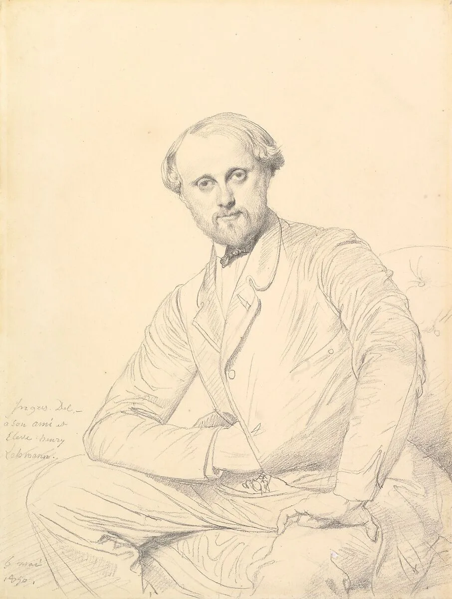 Henri Lehmann — Jean Auguste Dominique Ingres|Henri Lehmann