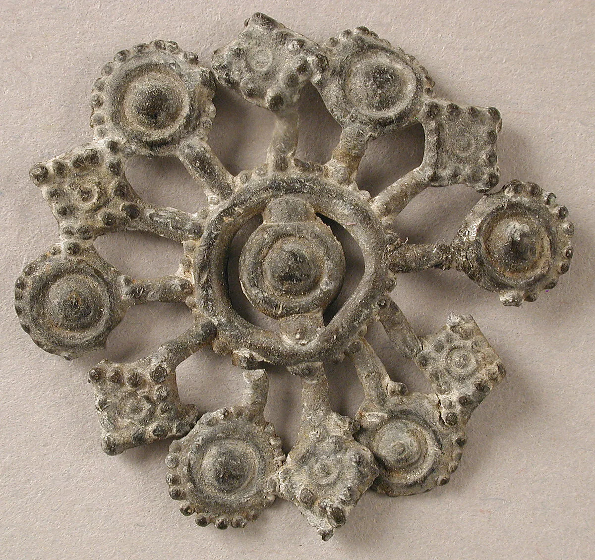 Badge with Martyrdom of Saint Edmund — Unknown