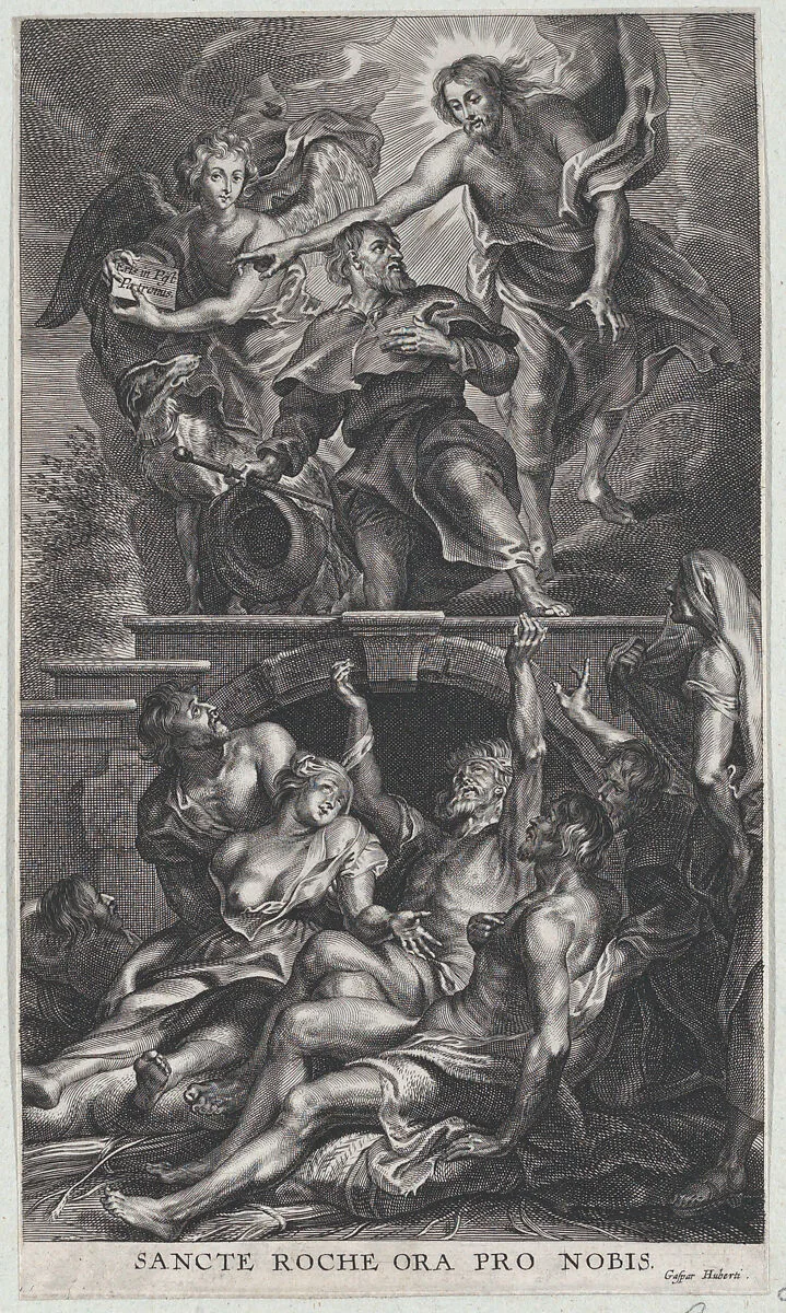 Saint Roch — Gaspar Huberti|Peter Paul Rubens|Anonymous