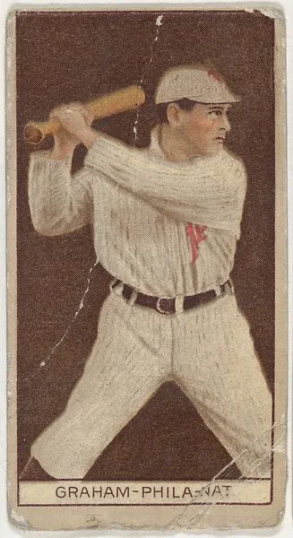 George Graham, Philadelphia, National League, from the Brown Background series (T207) for the American Tobacco Company — American Tobacco Company