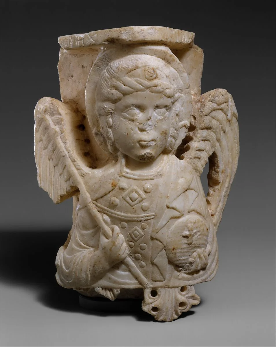 Capital with Bust of the Archangel Michael — Unknown