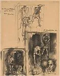 Sketch for "The Mirror" — Pavel Tchelitchew