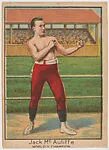 Jack McAuliffe, World's Champion, from the Dixie Queen Prizefighters of the Past and Present series (T223) — Dixie Queen Plug Cut Smoking Tobacco
