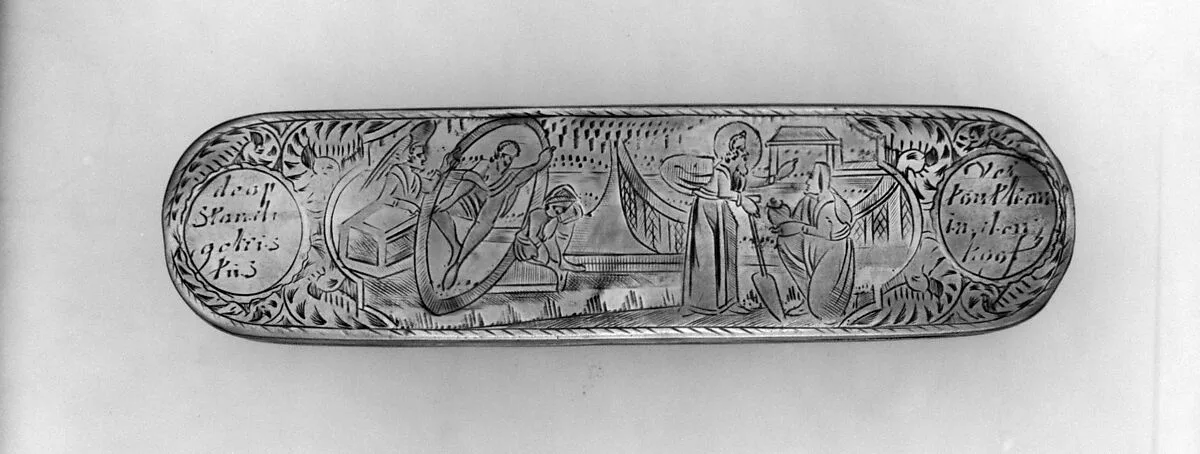 Tobacco box — Unknown