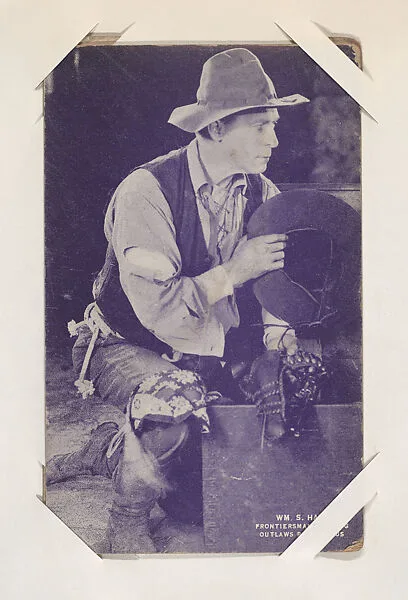 Wm. S. Hart from Western Stars or Scenes Exhibit Cards series (W412) — Unknown