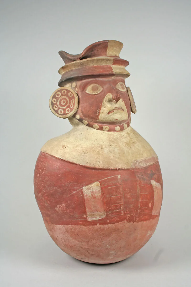 Warrior Head Jar — Unknown